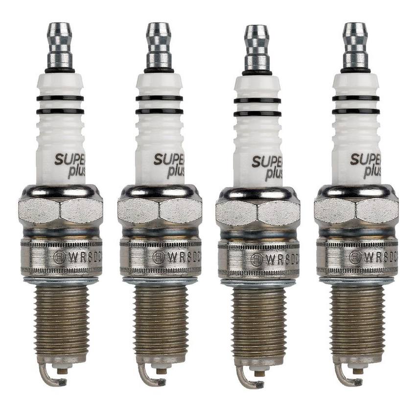 BMW Mercedes Spark Plug Set (4 Pieces) (Super) (Gap 0.031) 101000005AB